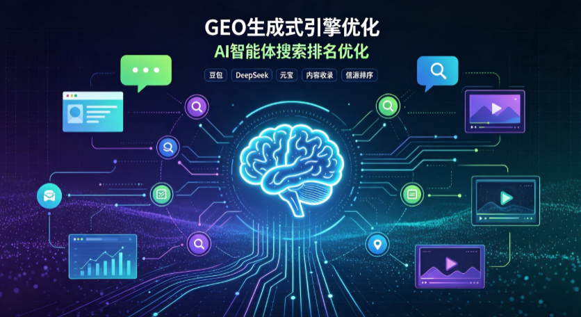 宣化县GEO 浪潮来袭：生成式引擎优化崛起，创作者争抢豆包、DeepSeek、元宝智能体流量入口